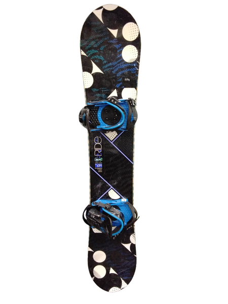 Used Ride ALTER EGO Mens Snowboard Only Black 159 cm