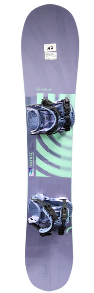 Nidecker THRUSTER Womens Board/Bindings White 156 cm