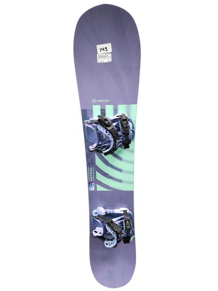 Nidecker THRUSTER Womens Board/Bindings White 156 cm