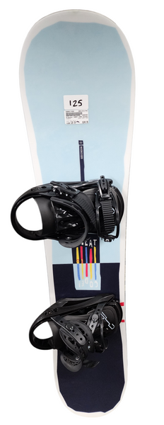 Used Burton CHOPPER STAR WARS Boys Board/Binding Black 130 cm