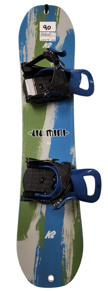Used Rossignol MINI 123 W NEW SM MATRIX BINDINGS Boys Board