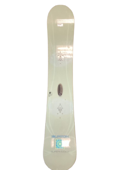 Used Burton BLUNT 156W Mens Snowboard Only Black 156 cm