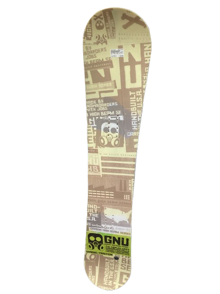 Used Burton BLUNT Snowboard Only White 147 cm