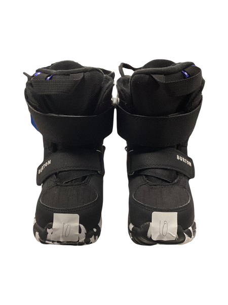 Used Burton CONCORD Boys Snowboard Boots Black Junior 06
