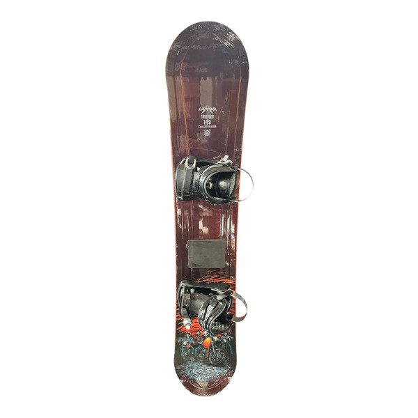Used Elan ROYAL 40 140 cm Men's Snowboard Combo Men's Snowboard Combo