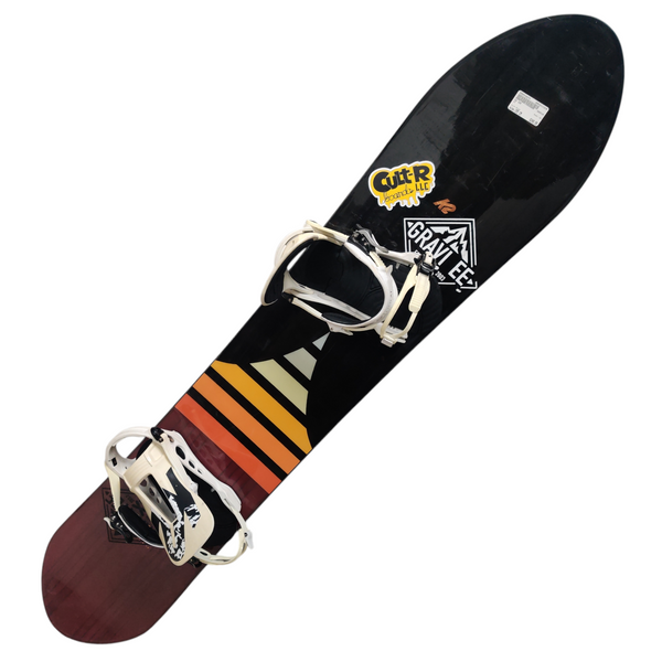 Used Burton BURTON 137 SNOWBOARD Mens Board/Bindings Black 137 cm