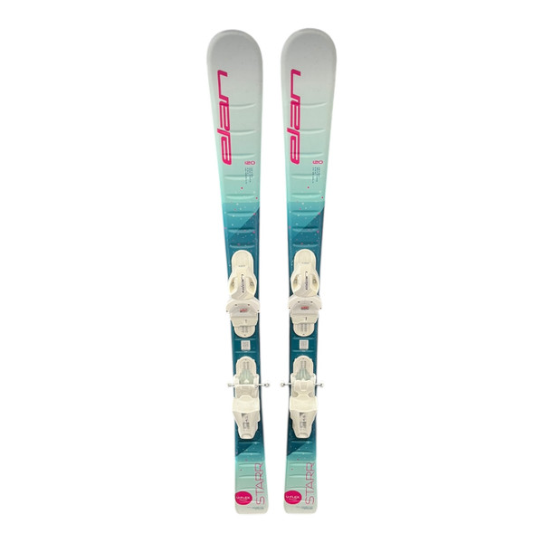 Used Rossignol EXP PRO 110CM Girls DH Ski/Binding Pink 110 cm