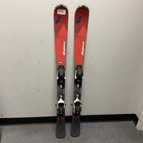 Used Elan FORMULA 120 Boys DH Ski/Binding Red 120 cm