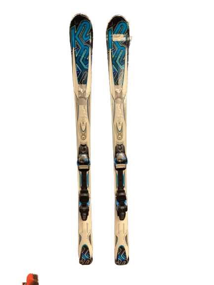 Used Fischer PRODIGY 155CM Mens DH Ski/Binding Royal Blue 155 cm