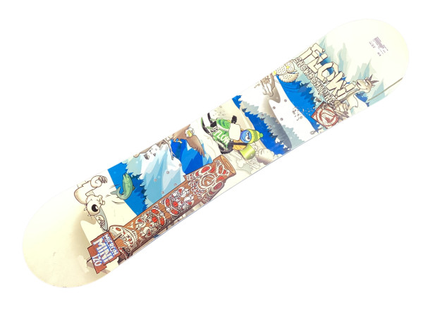 Used Burton SHAUN WHITE 130 Boys Snowboard Only Orange 130 cm