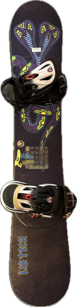 Used Burton SHERLOCK Mens Board/Bindings Purple 154 cm