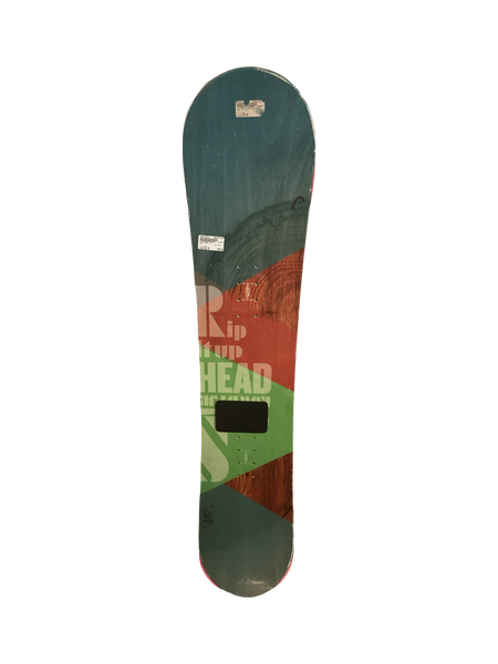 Used Ride LOWRIDE 25 Boys Snowboard Only Orange 125 cm