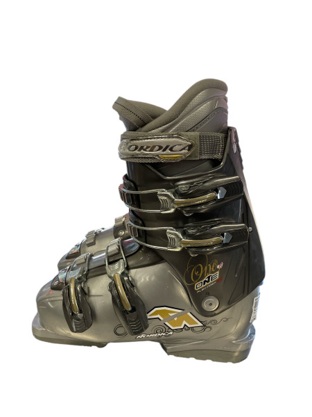 Used Salomon XPRO ENERGYZER 80 Womens DH Ski Boot Royal Blue 260