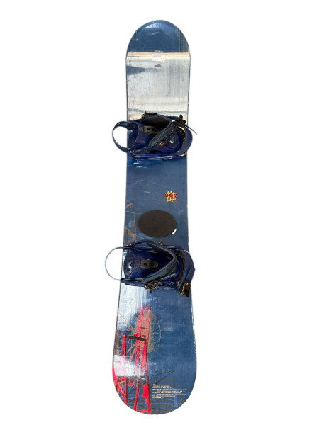 Used K2 SATELLITE 160CM Mens Board/Bindings Black And Royal Blue