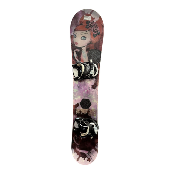 Used K2 SKYLA Womens 147 cm Snowboard w/ K2 Bliss Bindings