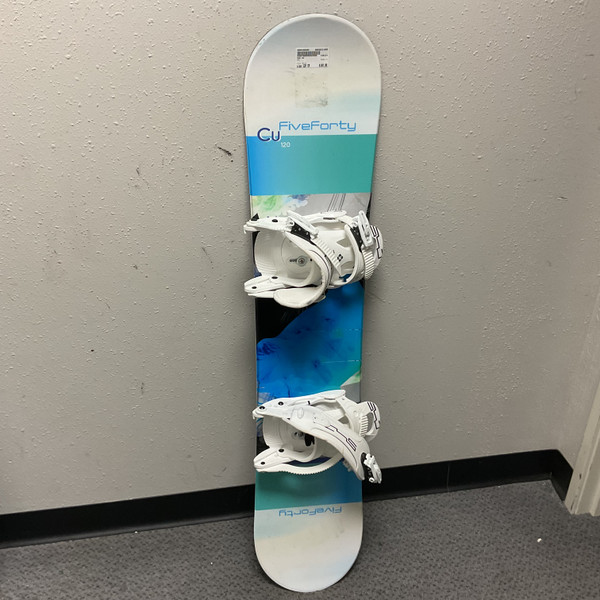 Used Burton CHOPPER Boys Board/Binding Red 120 cm