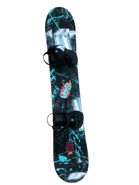 Used 2022 Burton Process 155 cm Snowboard w/ MD Burton MalaVita