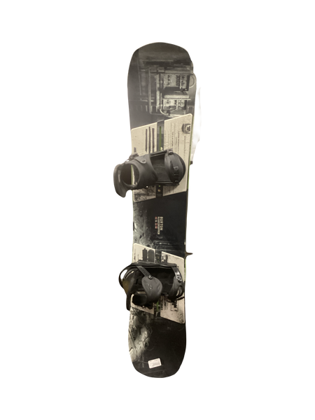Used Burton BLUNT 156 WIDE Mens Board/Bindings Black 156 cm