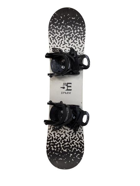 Used Rossignol MINI 123 W NEW SM MATRIX BINDINGS Boys Board