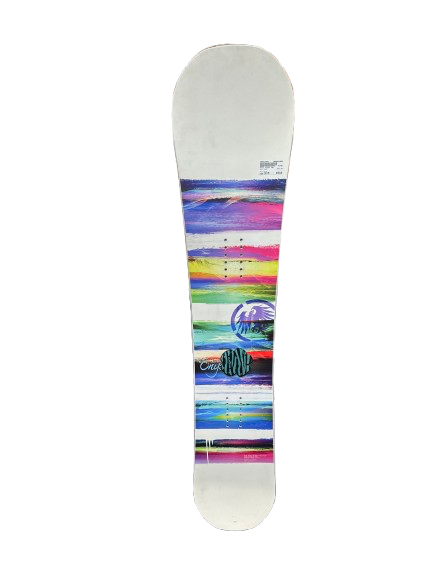 New Salomon MAIDEN Womens Snowboard Only Red 147 cm