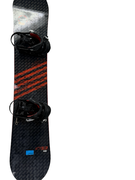 Used Burton PROCESS 152 FLYING V W CARTEL LG BINDING Mens Board