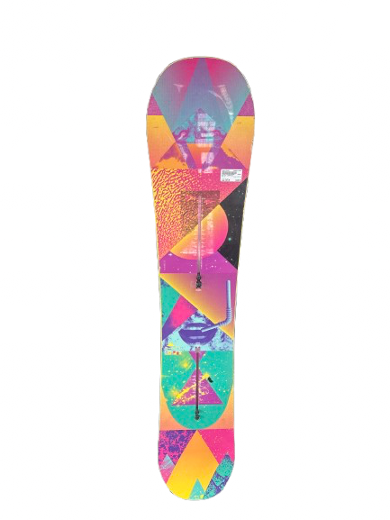 New Salomon MAIDEN Womens Snowboard Only Red 147 cm