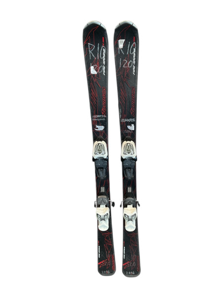 Used Rossignol RADICAL SX 130 cm Boys' Downhill Ski Combo Boys
