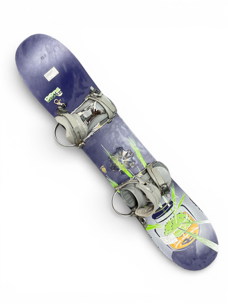 Used Burton CHOPPER 121 Boys Board/Binding Royal Blue 121 cm