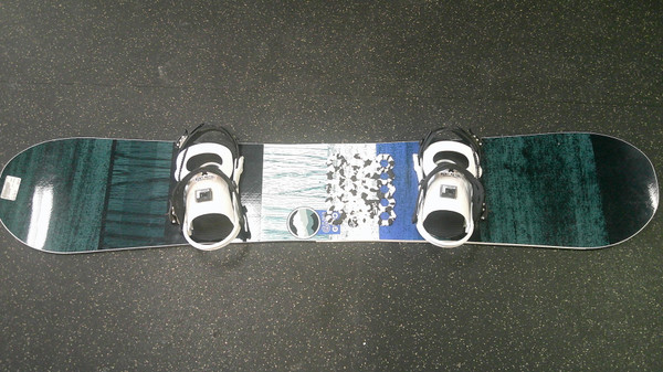 Used Burton SHERLOCK Mens Board/Bindings Purple 154 cm