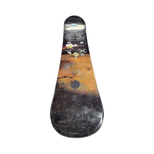 Used K2 WORLD WIDE WEAPON Mens Snowboard Only Red 152 cm