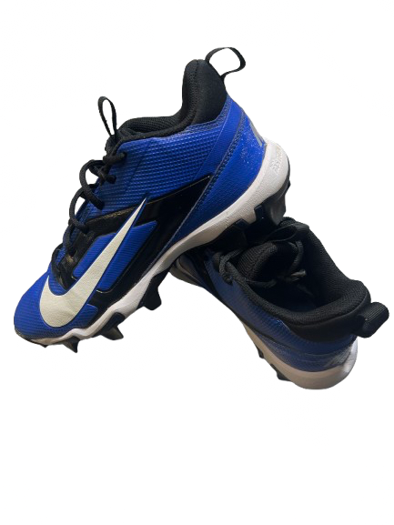 navy blue youth football cleats