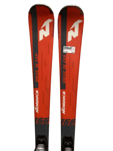 Used Atomic IZOR 7.5 Mens DH Ski/Binding Carolina Blue And Navy