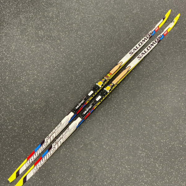 Used Salomon ELITE 5 GRIP Mens XC Ski/Binding 182 cm