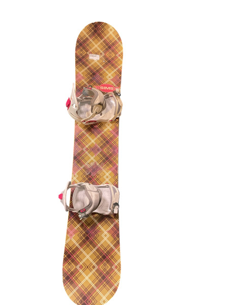 Used Burton FEATHER Womens Board/Bindings Carolina Blue 144 cm