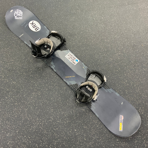 Used Burton SHERLOCK Mens Board/Bindings Purple 154 cm