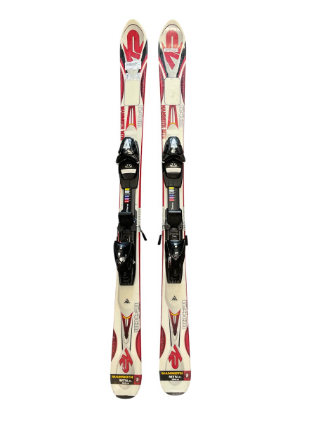 Used K2 INDY Boys DH Ski/Binding Purple 124 cm