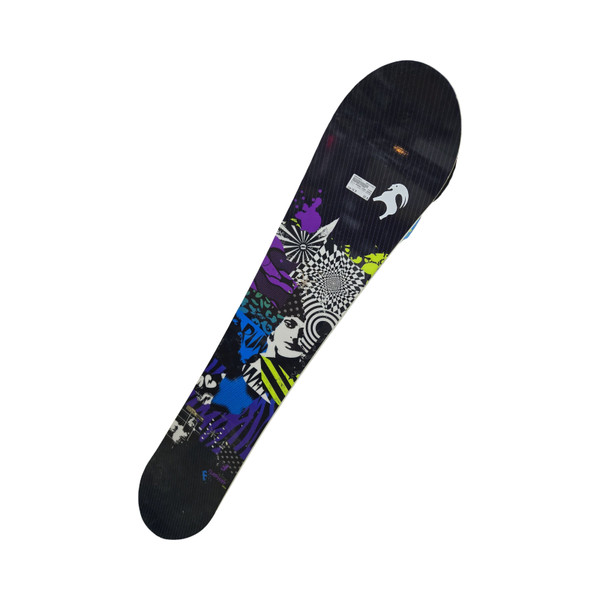 Used K2 LUNA Womens Snowboard Only Red 155 cm