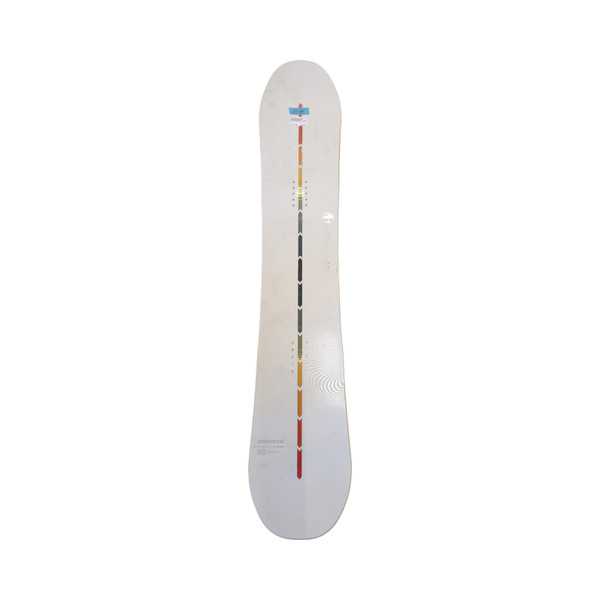 Used Burton GTWIN Womens Snowboard Only White/Black/Royal 149 cm