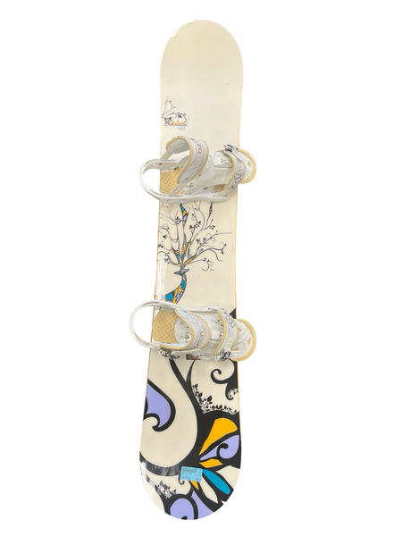 Used Morrow 149CM MORROW LOTUS 149 cm Women's Snowboard Combo