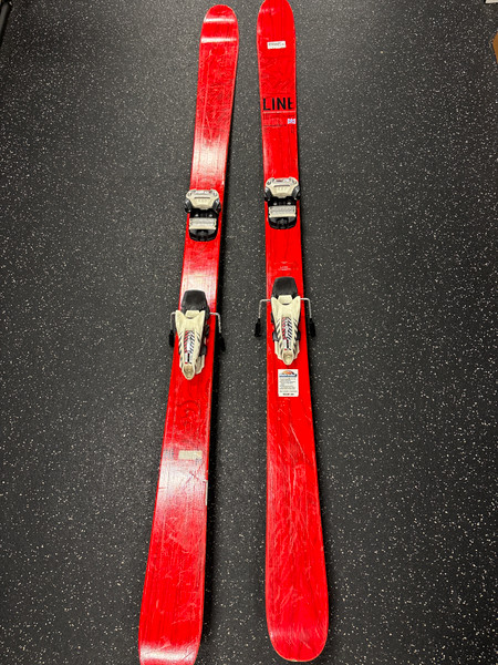 Used Rossignol SUPER 7 195 cm Men's Downhill Ski Combo Men's