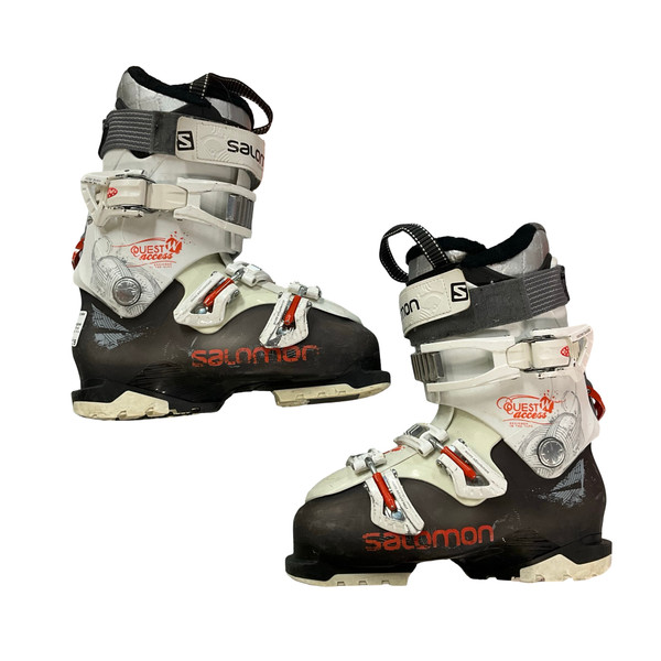 Used Salomon XPRO ENERGYZER 80 Womens DH Ski Boot Royal Blue 260