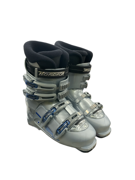 Used Salomon XPRO ENERGYZER 80 Womens DH Ski Boot Royal Blue 260