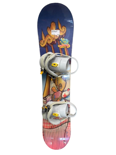 Used K2 SKYLA Girls Board/Binding Red 138 cm