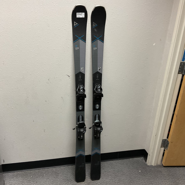 Used FISCHER MY ASPIRE SKIS Womens DH Ski/Binding Grey 155 cm