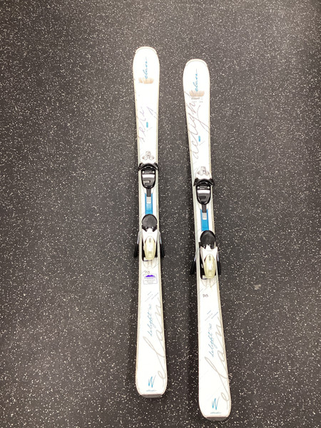 Used Salomon LUMEN Womens DH Ski/Binding Carolina Blue 162 cm
