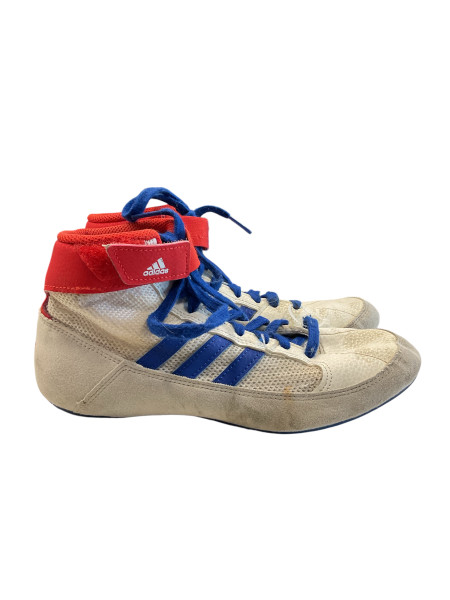 adidas wrestling shoes red white and blue