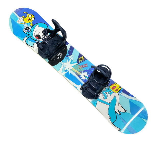 Used Burton CHOPPER 121 Boys Board/Binding Royal Blue 121 cm