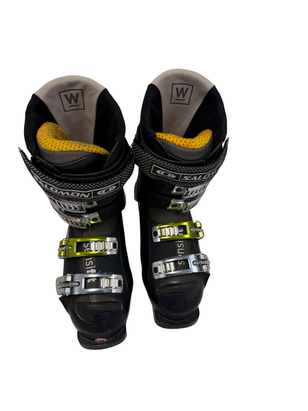 Used Salomon XPRO ENERGYZER 80 Womens DH Ski Boot Royal Blue 260