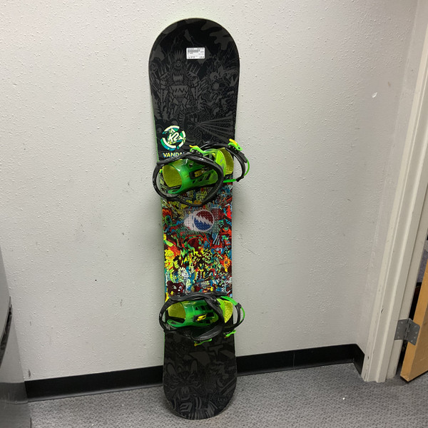 Used Head ROWDY JR Boys Board/Binding Green 118 cm