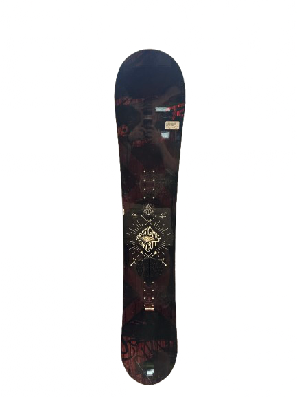 Used Ride SOLACE Womens Snowboard Only Black 150 cm